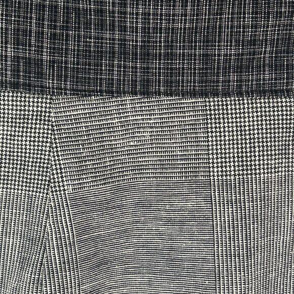 Cordelia gray and black plaid knee length lined high waist skirt size 6 - Picture 4 of 10